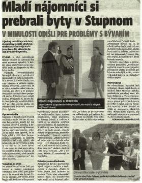 Napísali o nás Napísali o nás