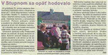 Napísali o nás Napísali o nás