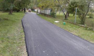2017 Asfaltovanie cesty Vŕbie 2017 Asfaltovanie cesty Vŕbie