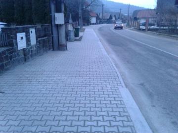 Chodník pre peších - II. časť Chodník pre peších - II. časť